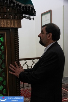 بازدید و زیارت آرامگاه شهیدمدرس در کاشمر توسط دکتر محسن رضایی